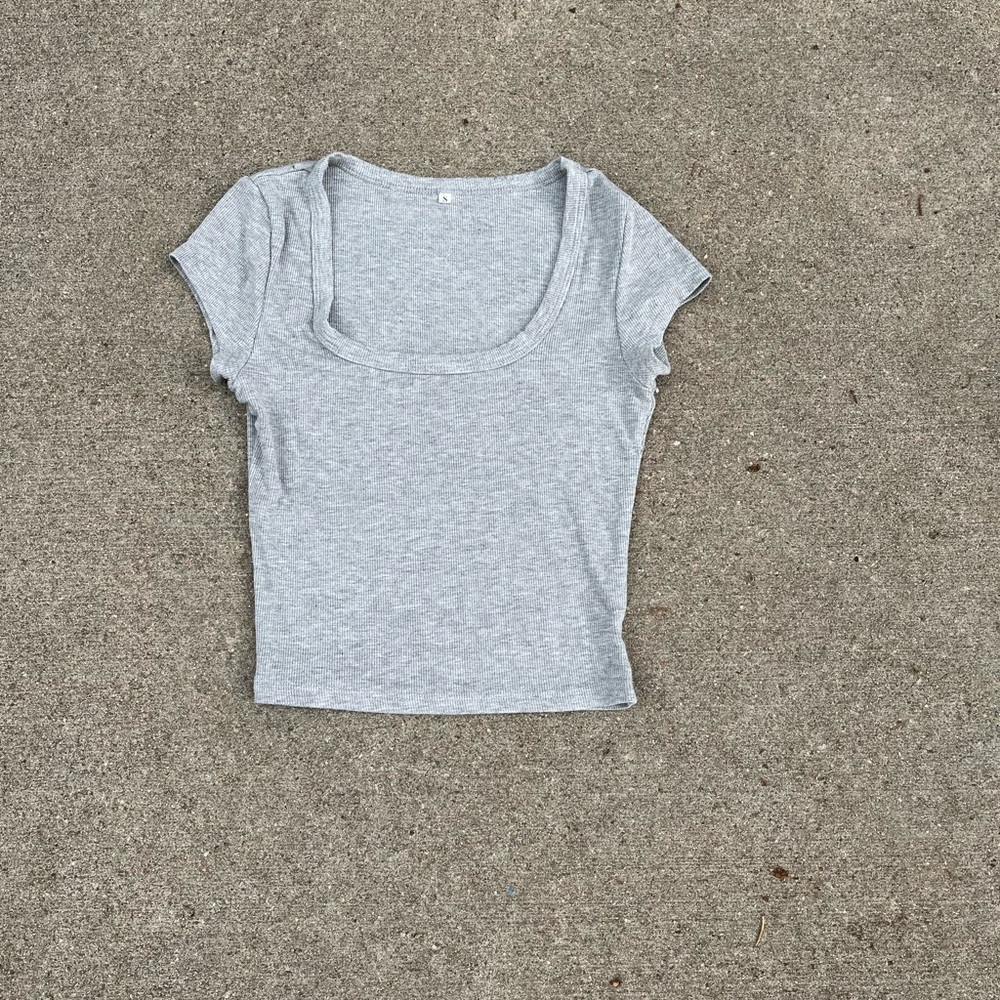 Gray Women's Top